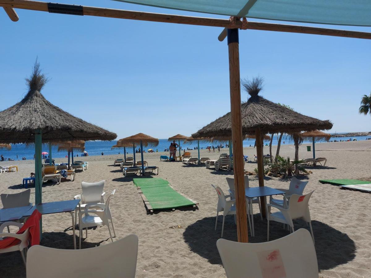 Noria 2, Pied Dans Le Sable, Magnifique Vue Mer, Piscine, Garage, Climatisation San Luis de Sabinillas Exterior photo